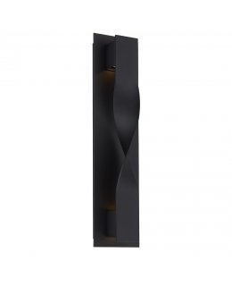 Modern Forms WS-W5620-BK  Twist LED Outdoor Wall 